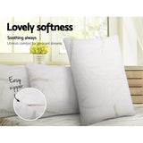 Bamboo Memory Foam Pillow 2 Pack