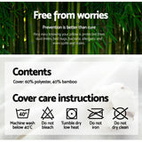 Bamboo Memory Foam Pillow 2 Pack