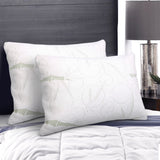 Bamboo Memory Foam Pillow 2 Pack