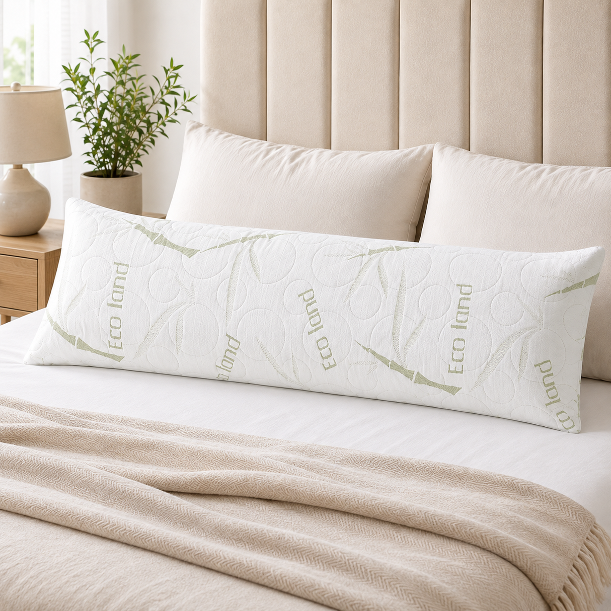 Bamboo Memory Foam Body Pillow