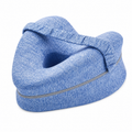 Orthopaedic Memory Foam Knee Pillow for Side Sleepers - Silk Rolla