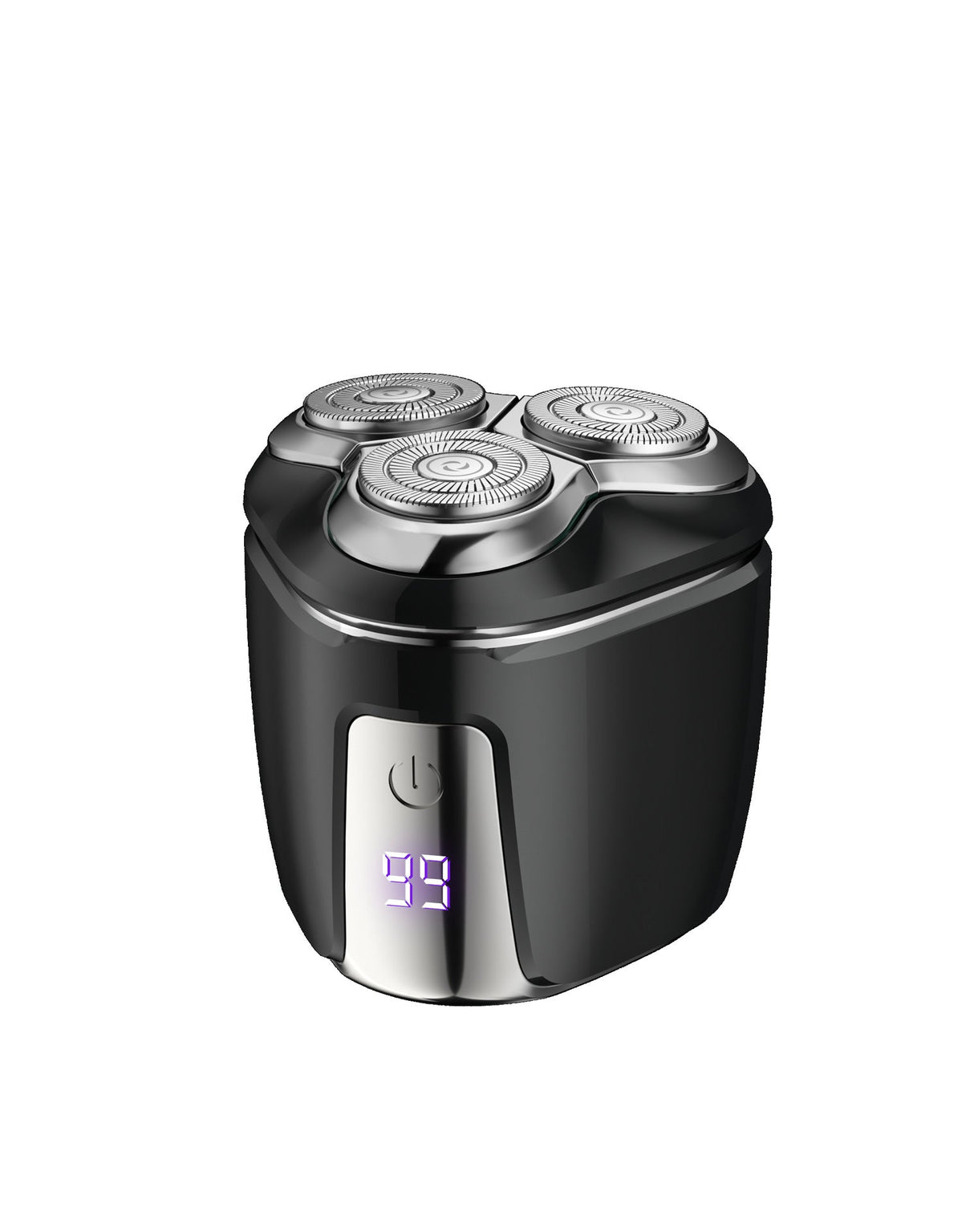 Compact Electric Rotary Shaver with LED Display