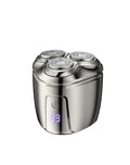 Compact Electric Rotary Shaver with LED Display - Silk Rolla