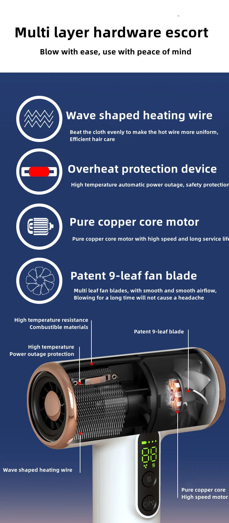 SILK ROLLA Professional Cordless Hair Dryer Silk Rolla SILK ROLLA Professional Cordless Hair Dryer Silk Rolla