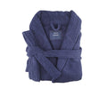 Egyptian Cotton Terry Toweling Bathrobe - Silk Rolla