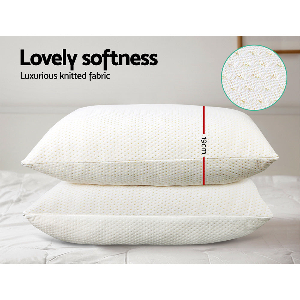 Memory Foam Pillow 2 Pack