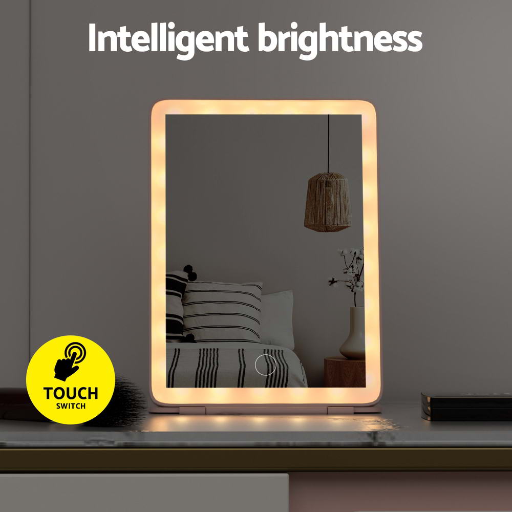 Embellir Compact Makeup Mirror with LED Light