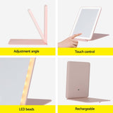 Embellir Compact Makeup Mirror with LED Light