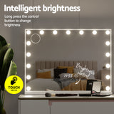 Embellir Makeup Mirror 80x60cm Hollywood Vanity with LED Light Tabletop