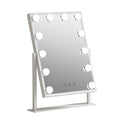 Embellir Makeup Mirror Hollywood Vanity with LED Light Rotation Tabletop - Silk Rolla