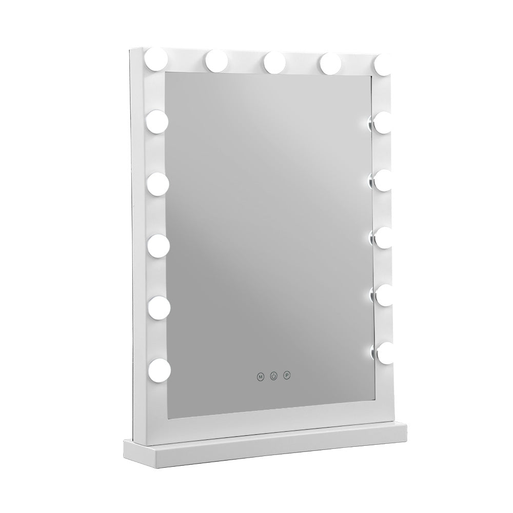 Embellir Hollywood Makeup Mirror with Light Frame Vanity Dimmable Wall 15 LED