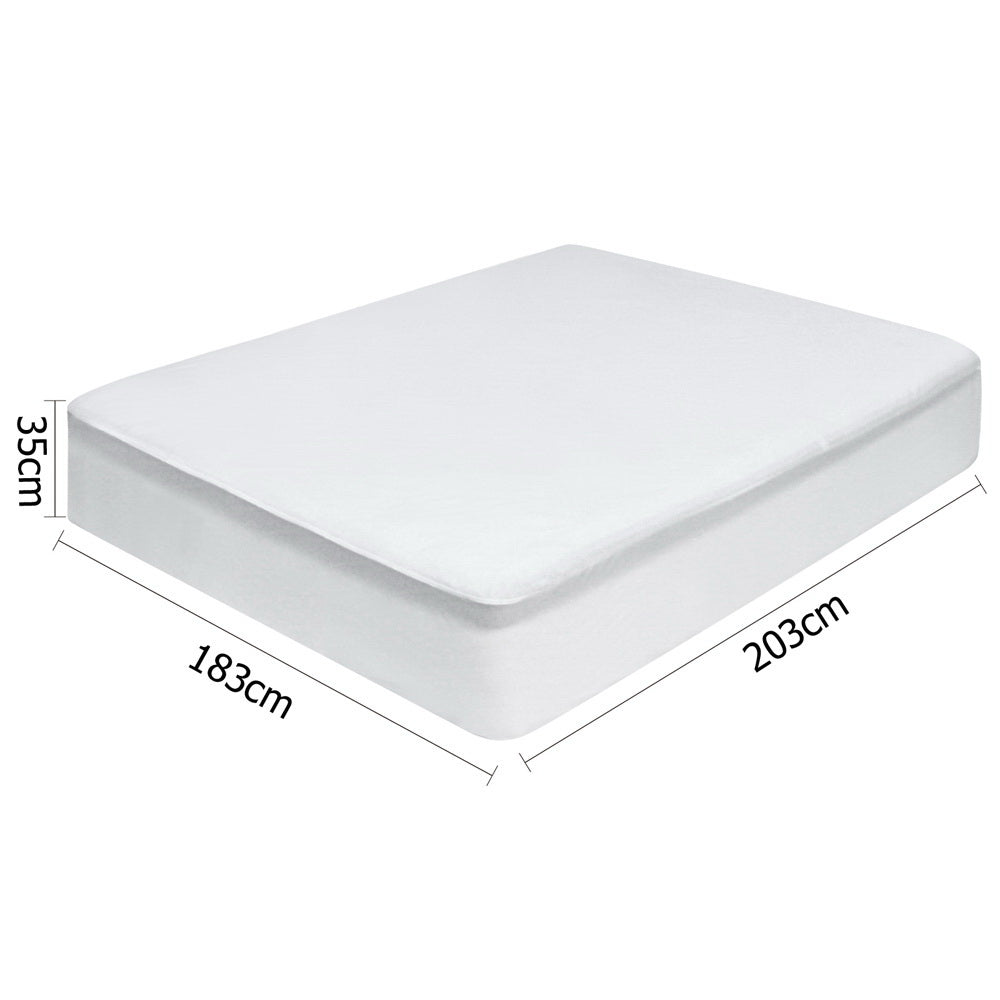 Waterproof Bamboo Mattress Protector - Silk Rolla