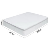 Waterproof Bamboo Mattress Protector - Silk Rolla