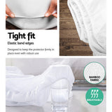 Waterproof Bamboo Mattress Protector - Silk Rolla