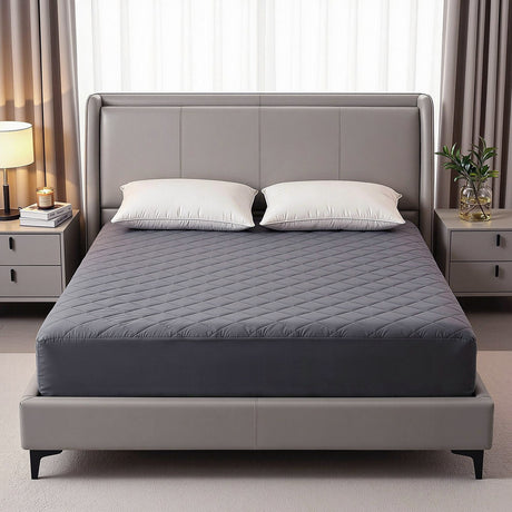 Water-Resistant Microfibre Mattress Protector - Silk Rolla