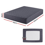 Water-Resistant Microfibre Mattress Protector - Silk Rolla
