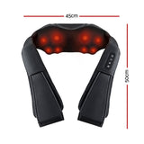 Livemor Heated Neck Massager with 8 Massage Nodes
