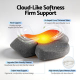 Rechargeable Heated Cervical Neck & Shoulder Massager Pillow