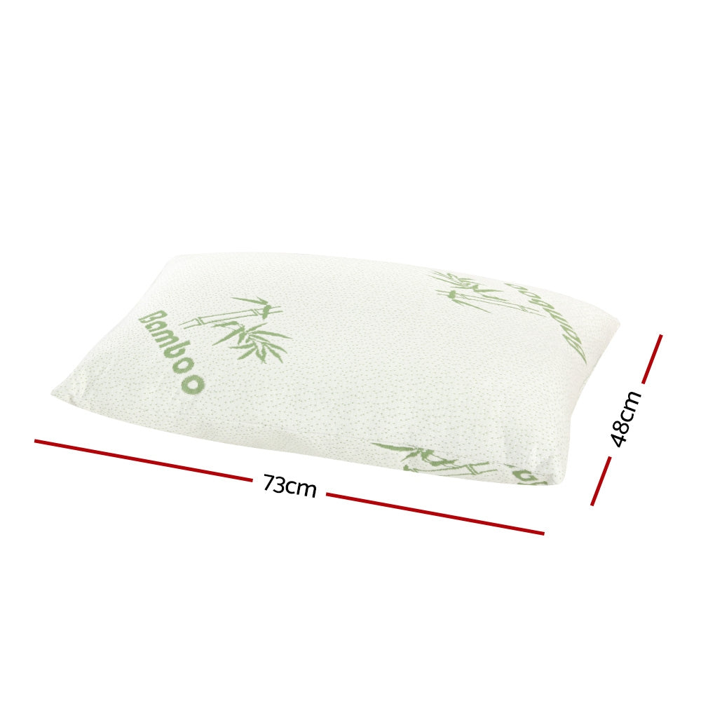 Bamboo Hotel Bed Pillows 4 Pack