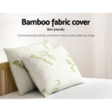 Bamboo Hotel Bed Pillows 4 Pack