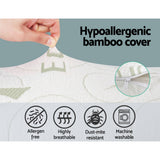 Bamboo Memory Foam Body Pillow