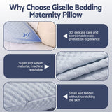 Adjustable Cooling Pregnancy Pillow