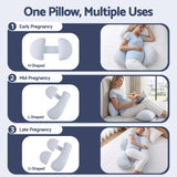 Adjustable Cooling Pregnancy Pillow