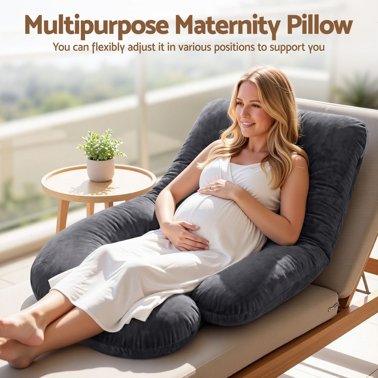 Full Body Pregnancy Support Pillow