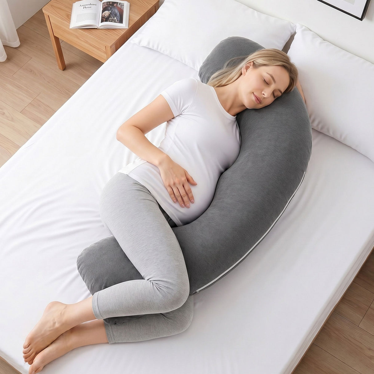 Pregnancy Body Pillow for Side Sleepers