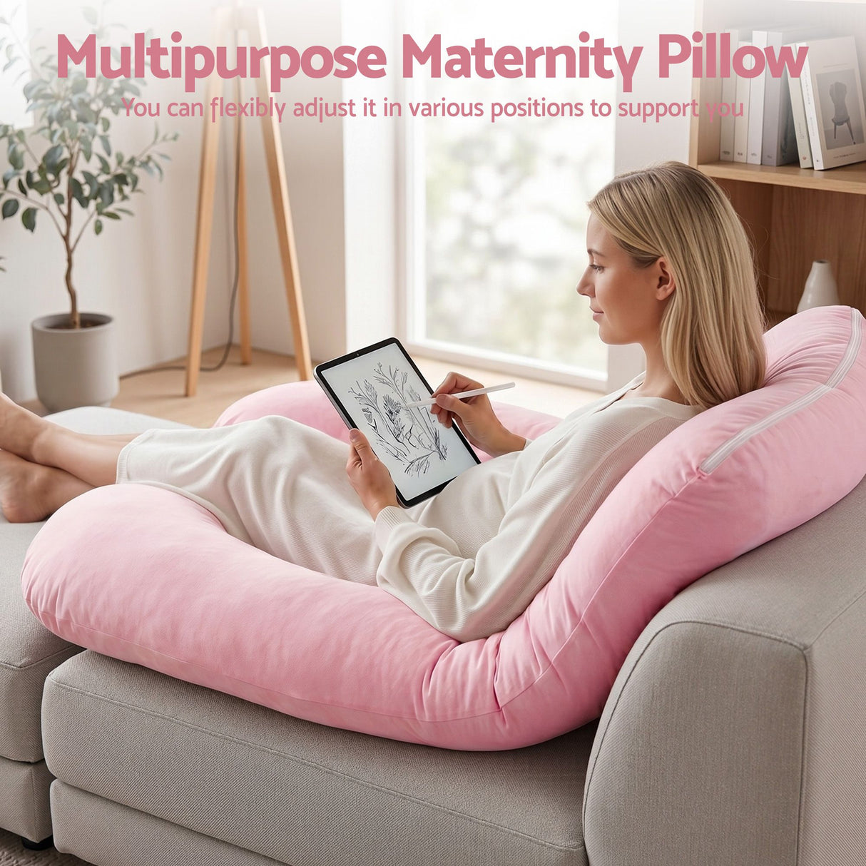 Full Body Pregnancy Pillow for Sleeping