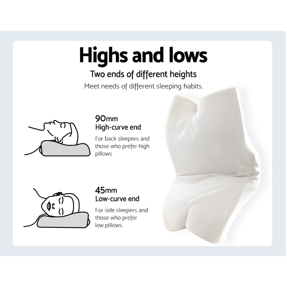 Orthopaedic Memory Foam Neck Support Pillow