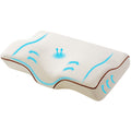 Orthopaedic Memory Foam Neck Support Pillow - Silk Rolla