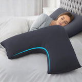 Pregnancy & Nursing Pillow for Neck, Shoulder & Back Support