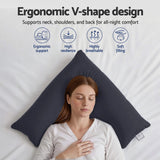 Pregnancy & Nursing Pillow for Neck, Shoulder & Back Support