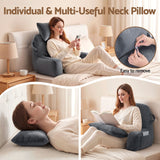 Reading Pillow for Bed with Neck & Lumbar Support