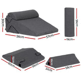Adjustable Memory Foam Wedge Pillow for Back, Neck & Leg Support