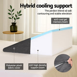 Cooling Bamboo Memory Foam Bed Wedge Pillow