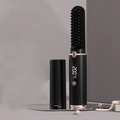 SILK ROLLA Professional Cordless Hair Straightener Brush With LCD Display - Silk Rolla