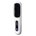 SILK ROLLA Cordless Hair Straightening Brush with Adjustable Heat Settings - Silk Rolla