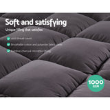 Bamboo Charcoal Pillowtop Topper
