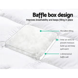 Pillowtop Mattress Topper for Plush Comfort & Support