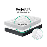 Pillowtop Mattress Topper for Plush Comfort & Support