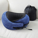Ergonomic Memory Foam Neck Pillow
