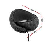Ergonomic Memory Foam Neck Pillow