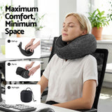 Ergonomic Memory Foam Neck Pillow