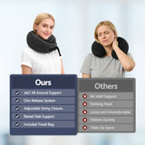 Ergonomic Memory Foam Neck Pillow