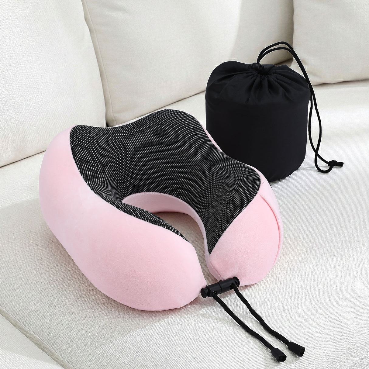 Memory Foam Travel Neck Pillow