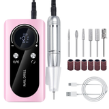 Professional Rechargeable Nail Drill, 45000RPM  Portable Electric Nail File for Manicure & Pedicure