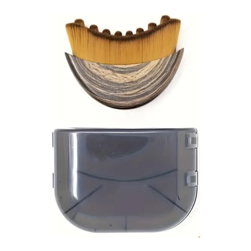 Facial Contour and Massage Brush with Storage Case
