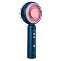 SILK ROLLA Scalp Massager Brush with Red and Blue Light Therapy - Silk Rolla